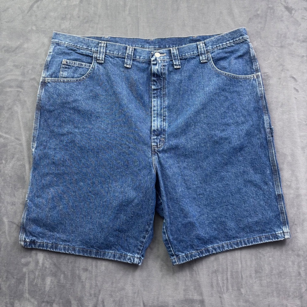 Wrangler Authentic Issue Mens Carpenter Denim Shorts Blue 46 64WC2ZD